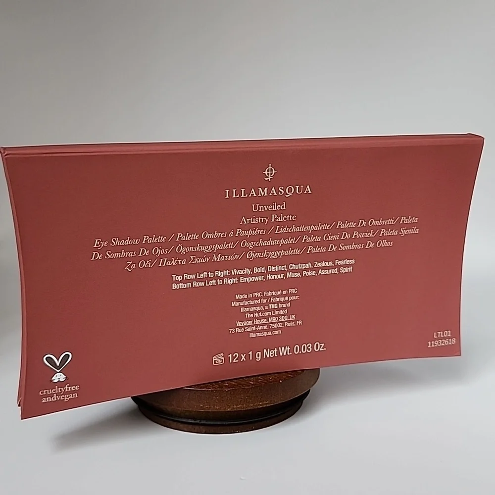Illamasqua Unveiled Artistry Palette